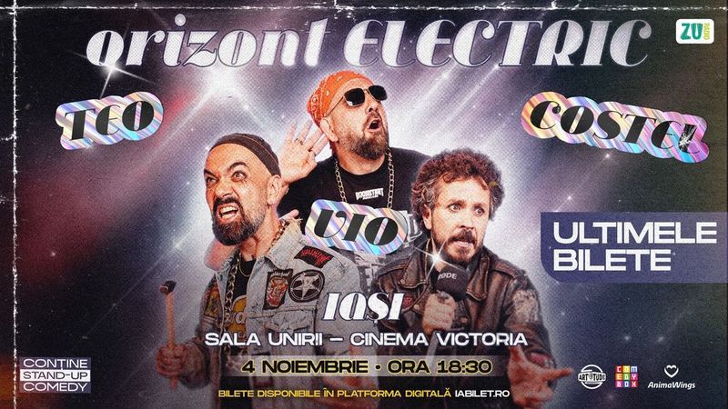Iași: Teo, Vio și Costel - Orizont Electric | Stand Up Comedy Show 1
