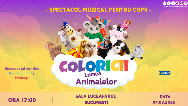 Coloricii și Lumea Animalelor