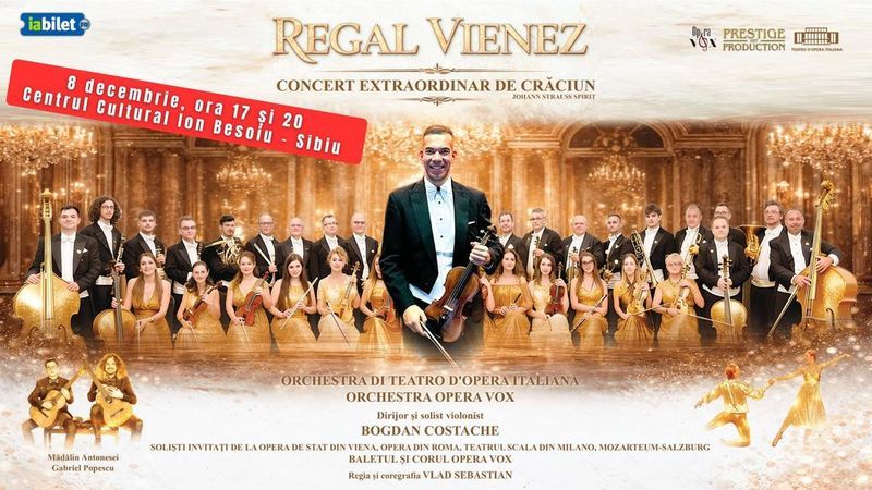 Sibiu: Regal Vienez - Concert extraordinar de Craciun