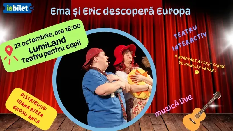Ema și Eric descoperă Europa+Petrecerea Prietenilor LumiLunzi