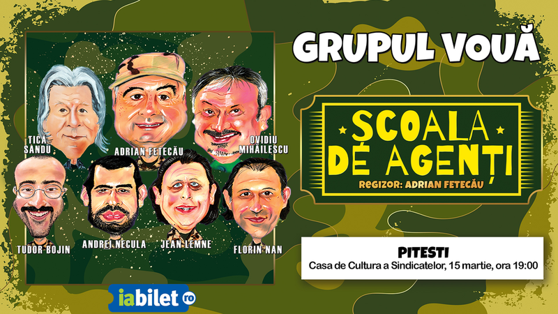 Pitesti: Grupul Voua - Comedie: Scoala de Agenti