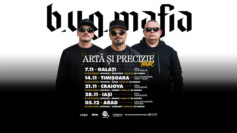 Iași: B.U.G. MAFIA - Arta si Precizie Tour