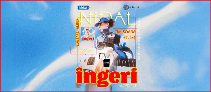 Timisoara: Concert Nidal • Lansare de album: "Îngeri"