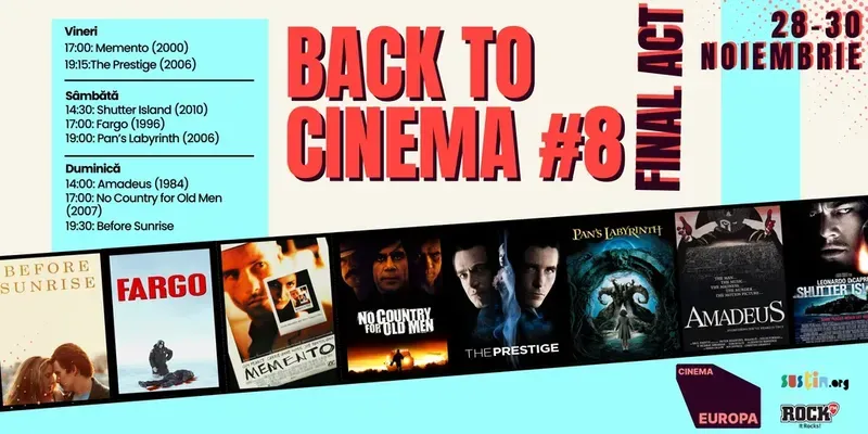 Back to cinema #8 - Puzzle-uri, iluzii și emoții fără sfârșit