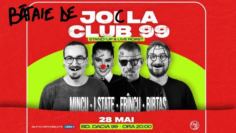 Bătaie de joi cu Mincu, I. State, Frîncu & Birtaș la Club 99