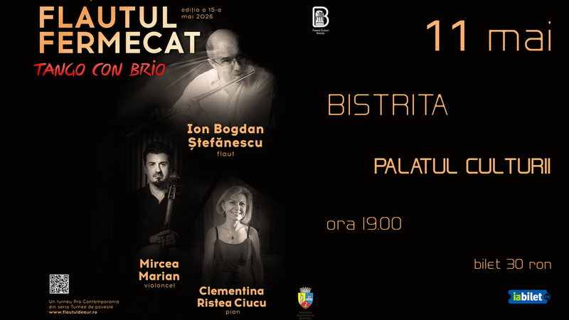 Bistrita: Concert „Flautul Fermecat”: Tango con Brio