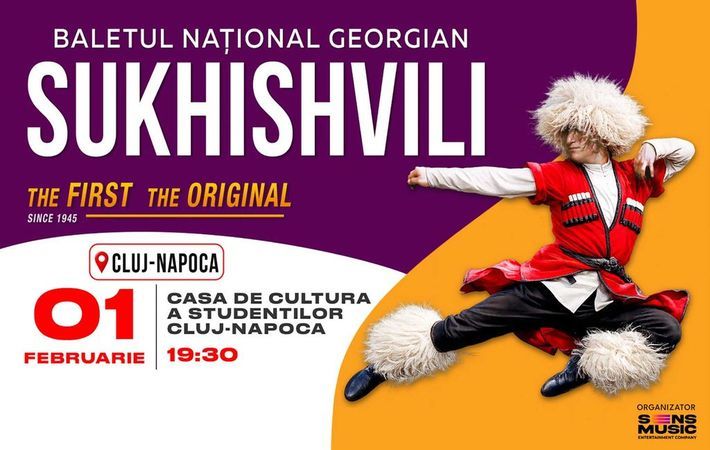 Cluj-Napoca: Baletul National Georgian "Sukhishvili"