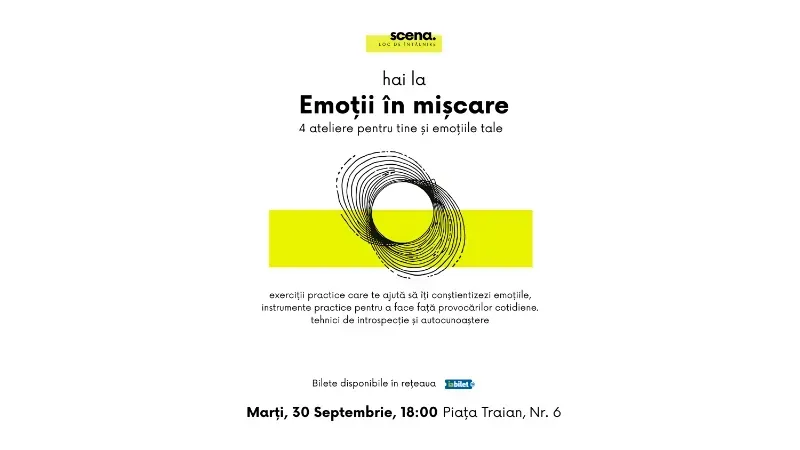Timisoara: Atelier dezvoltare personală - Emoții în mișcare