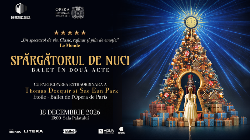 Spărgătorul de Nuci, cu Sae Eun Park și Thomas Docquir, Étoile ale Operei din Paris