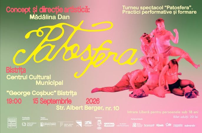 Bistrița: Spectacol de dans contemporan și performance Patosfera