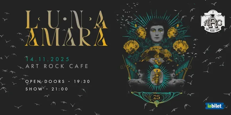 Suceava: Concert Luna Amara - 25 de ani - concert electric