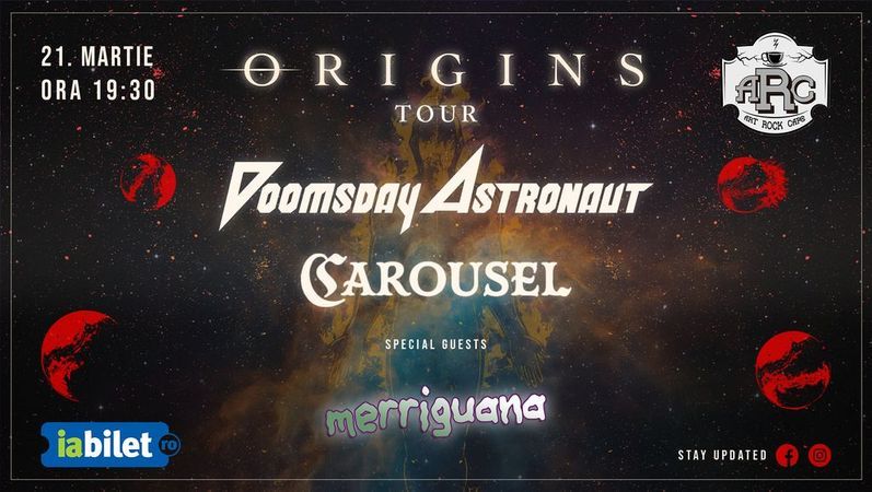 Suceava: Concert Doomsday Astronaut & Carousel