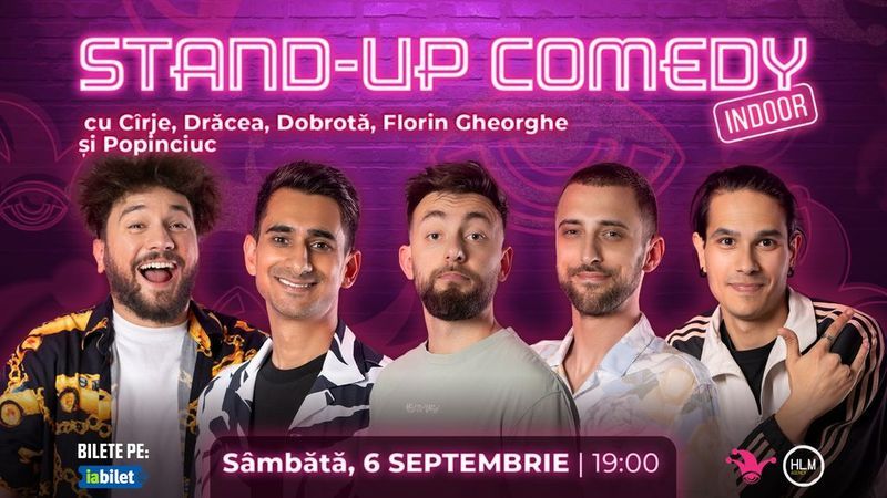 The Fool: Stand-up comedy cu Drăcea, Cîrje, Popinciuc, Dobrotă și Florin