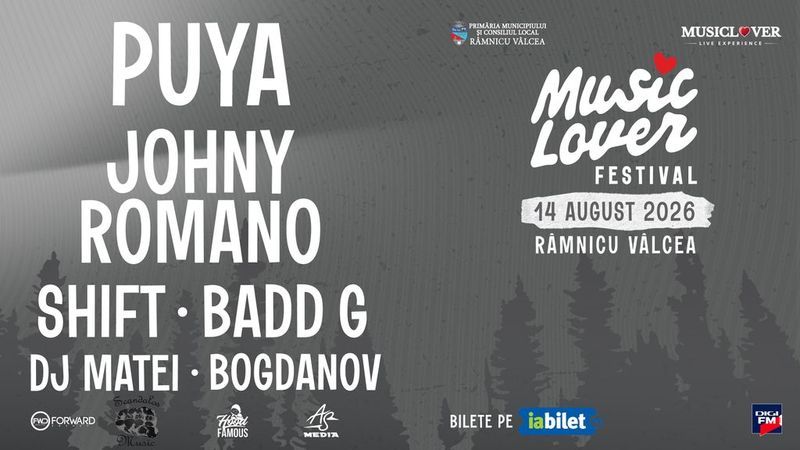 Musiclover Festival – 14 August – Puya, Johny Romano & Badd G