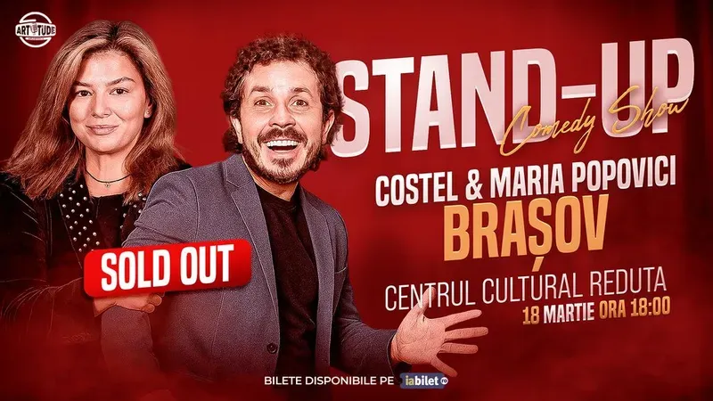 Brasov: Costel și Maria Popovici - Stand Up Comedy Show - SHOW 1