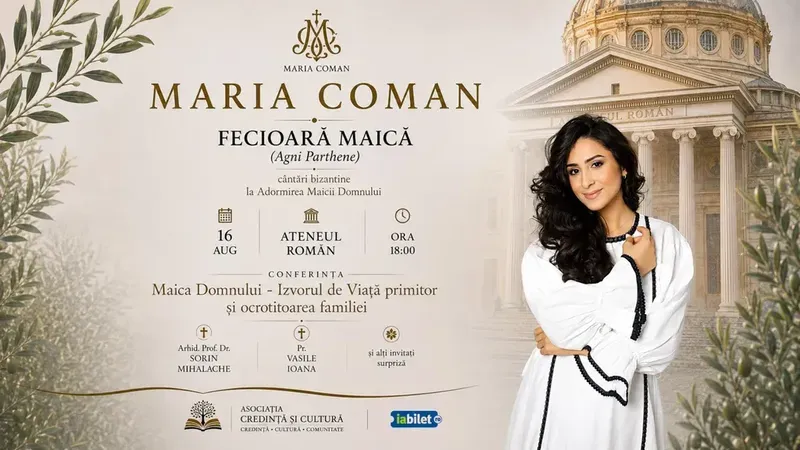 Concert Maria Coman | Fecioară Maică
