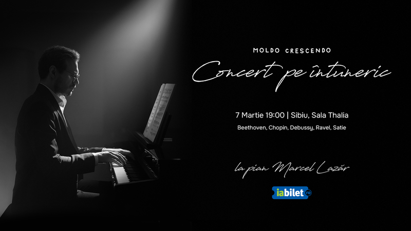 Sibiu: Concert pe întuneric. Lumină!