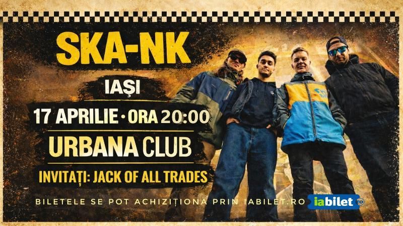 Iasi: Concert Ska-nk & Jack of all Trades