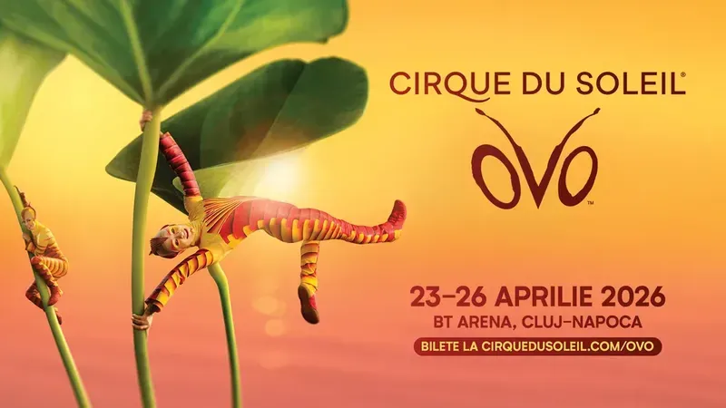 OVO by Cirque du Soleil - 24 aprilie - 19:00
