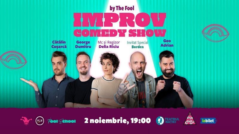 Ploiesti: Improv — Comedy Show by THE FOOL