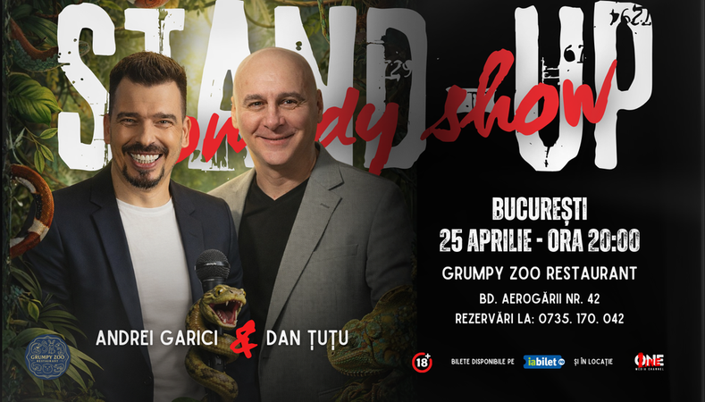 Stand-up Comedy cu Dan Țuțu și Andrei Garici