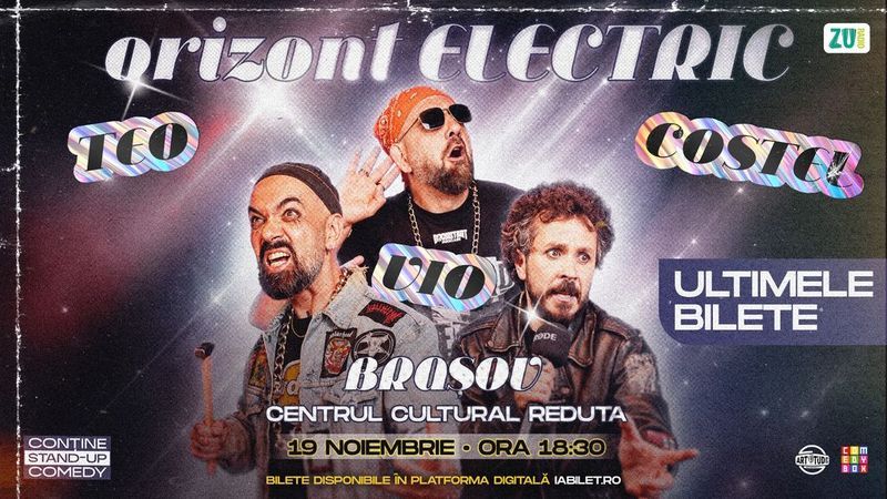 Brașov: Teo, Vio și Costel - Orizont Electric | Stand Up Comedy Show 1