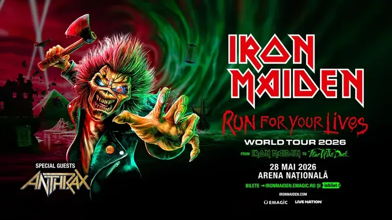 IRON MAIDEN - Run For Your Lives World Tour