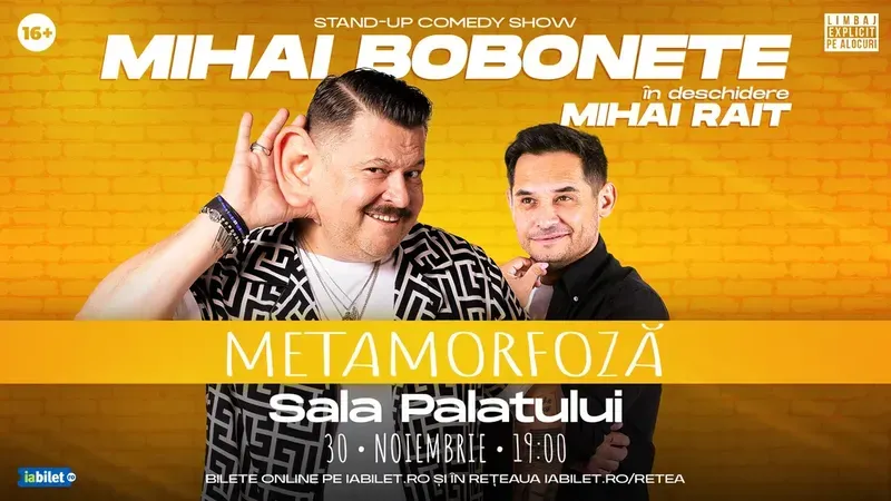 Stand up comedy cu Mihai Bobonete - Metamorfoză