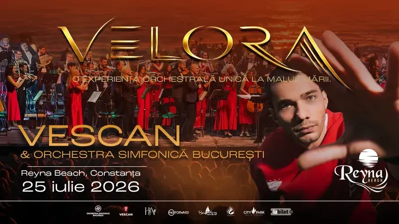 Constanta: VELORA | Vescan & Orchestra Simfonică București | Reyna Beach