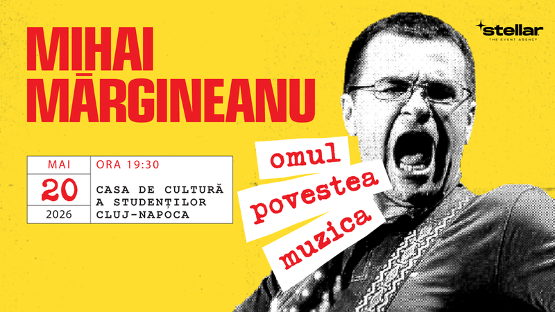 Cluj-Napoca: Mihai Mărgineanu  “Omul, Povestea si Muzica”