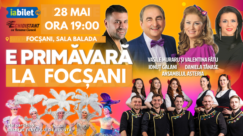 Focsani: E primavara la Focsani!