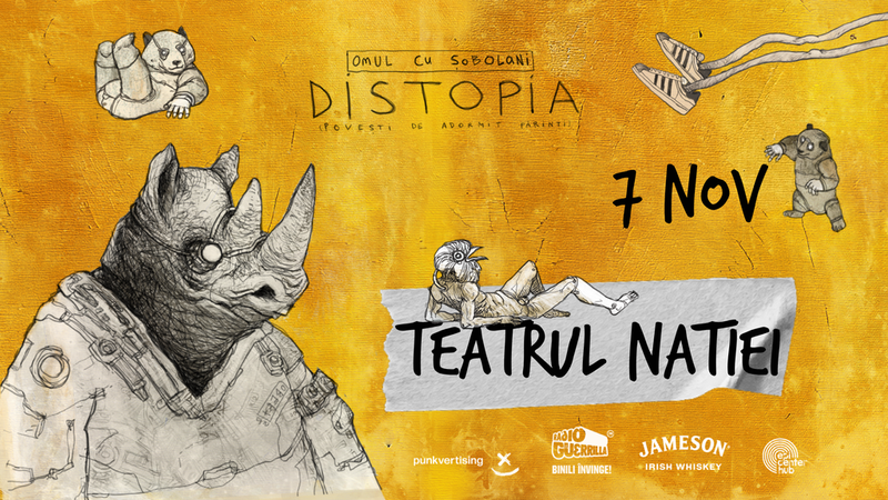 Ploiești: Omul cu Sobolani • Lansare de album: "Distopia" •