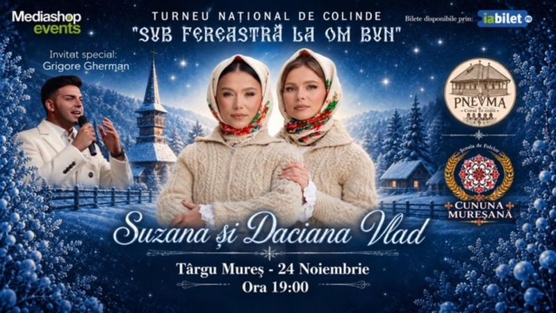 Târgu Mureș: Sub fereastră la om bun @ Suzana și Daciana Vlad