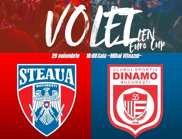 Volei: CSA Steaua Bucureşti – CS Dinamo