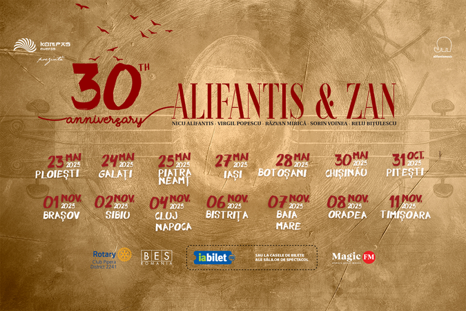 Turneu: Alifantis & Zan 30 de ani