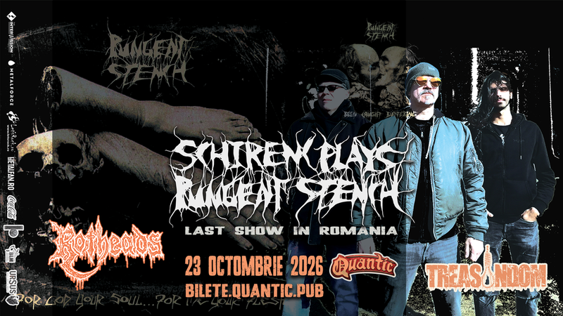 Schirenc Plays Pungent Stench –  Last show in Romania