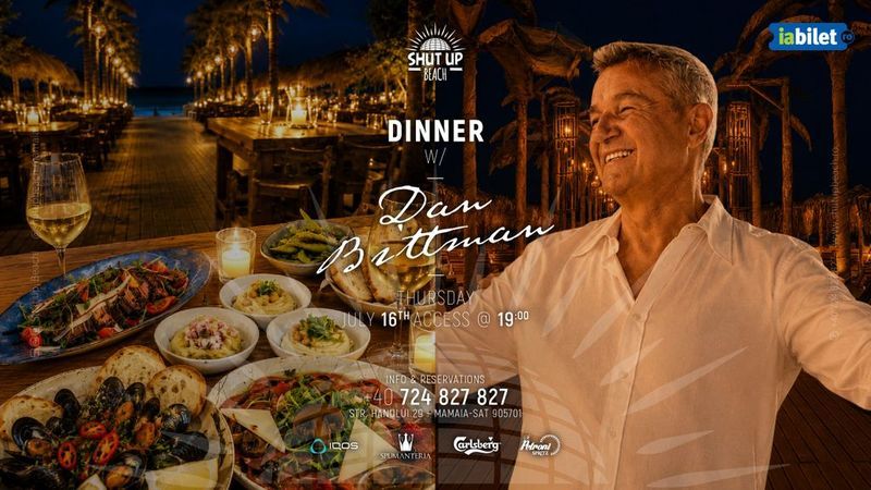 Dinner w/ Dan Bittman - O seară acustică la malul mării