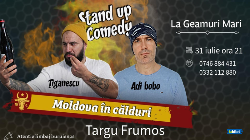Targu Frumos: Stand-up comedy cu Tiganescu si Adi Bobo