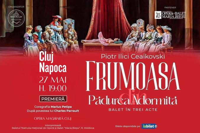 Cluj-Napoca: Frumoasa din Pădurea Adormita (Balet in 3 acte)