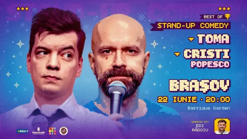 Brașov: Stand-up comedy - Best of Toma & Popesco