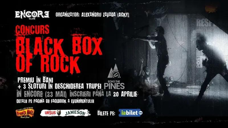 Concurs – "Black Box of Rock" in Encore Club