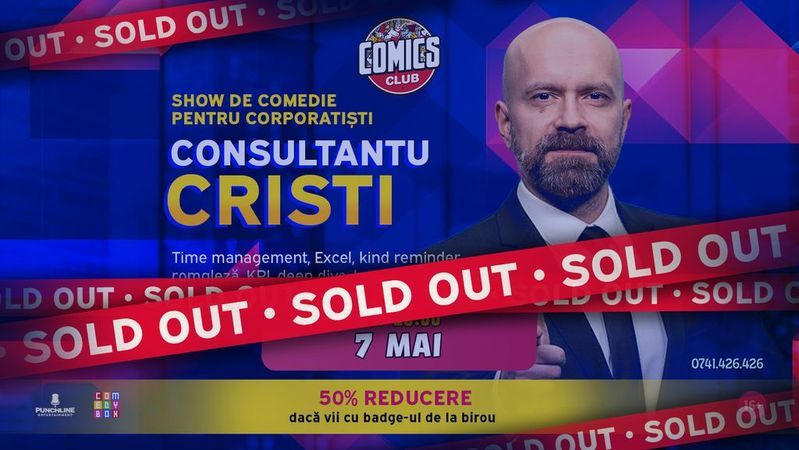 Consultantu Cristi - Show De Comedie pentru Corporatiști la ComicsClub!