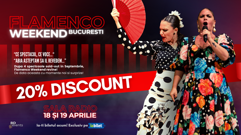 Flamenco Weekend - 18 Aprilie 20:00