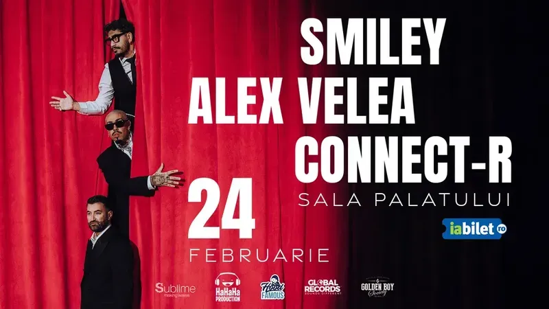 SMILEY, ALEX VELEA SI CONNECT-R @ SALA PALATULUI