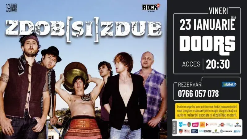 Constanta:  Concert Caritabil Zdob si Zdub