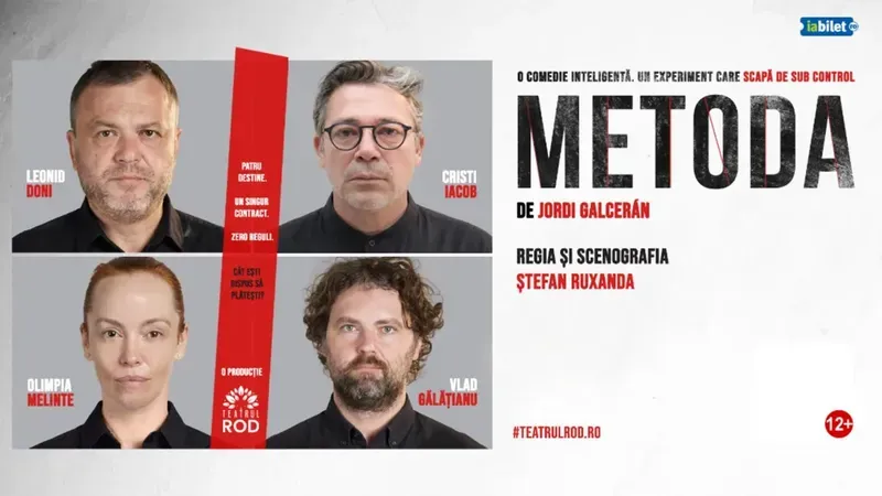 Barlad: Metoda - de Jordi Galceran | Premiera