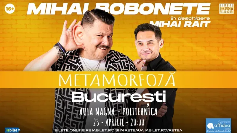 Bucuresti: Mihai Bobonete - Metamorfoză - Turneu National 2026