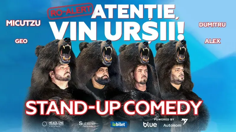 Dej: Stand-up Comedy cu Micutzu, Geo Adrian si George Dumitru - “Atentie, vin ursii!" - 19:00