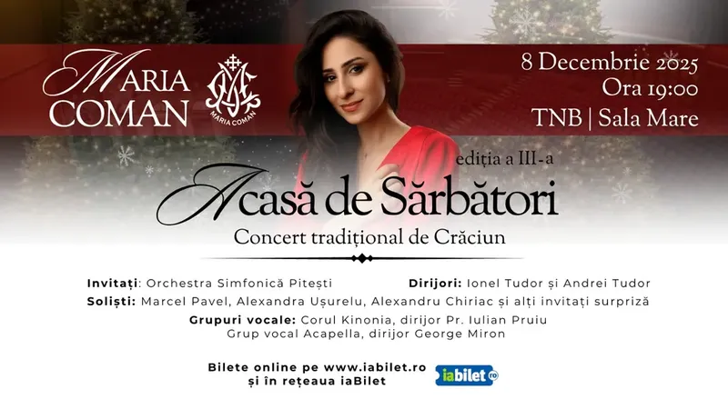 Acasă de sărbători cu  Maria Coman | ediția a III-a