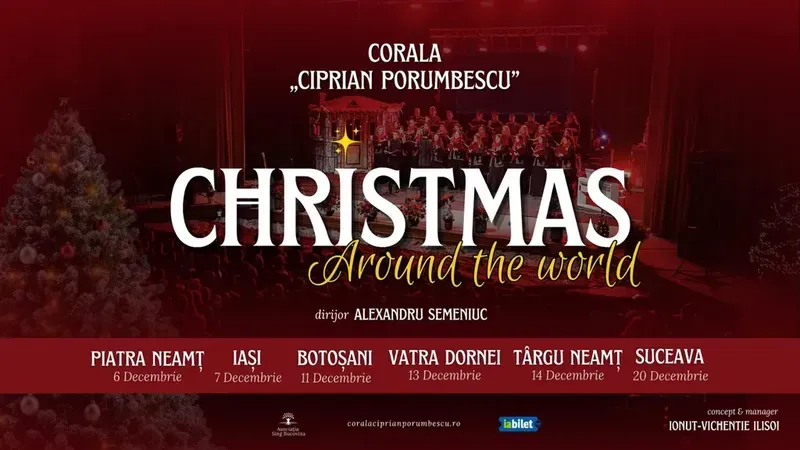 Botosani: Christmas around the World: Corala Ciprian Porumbescu